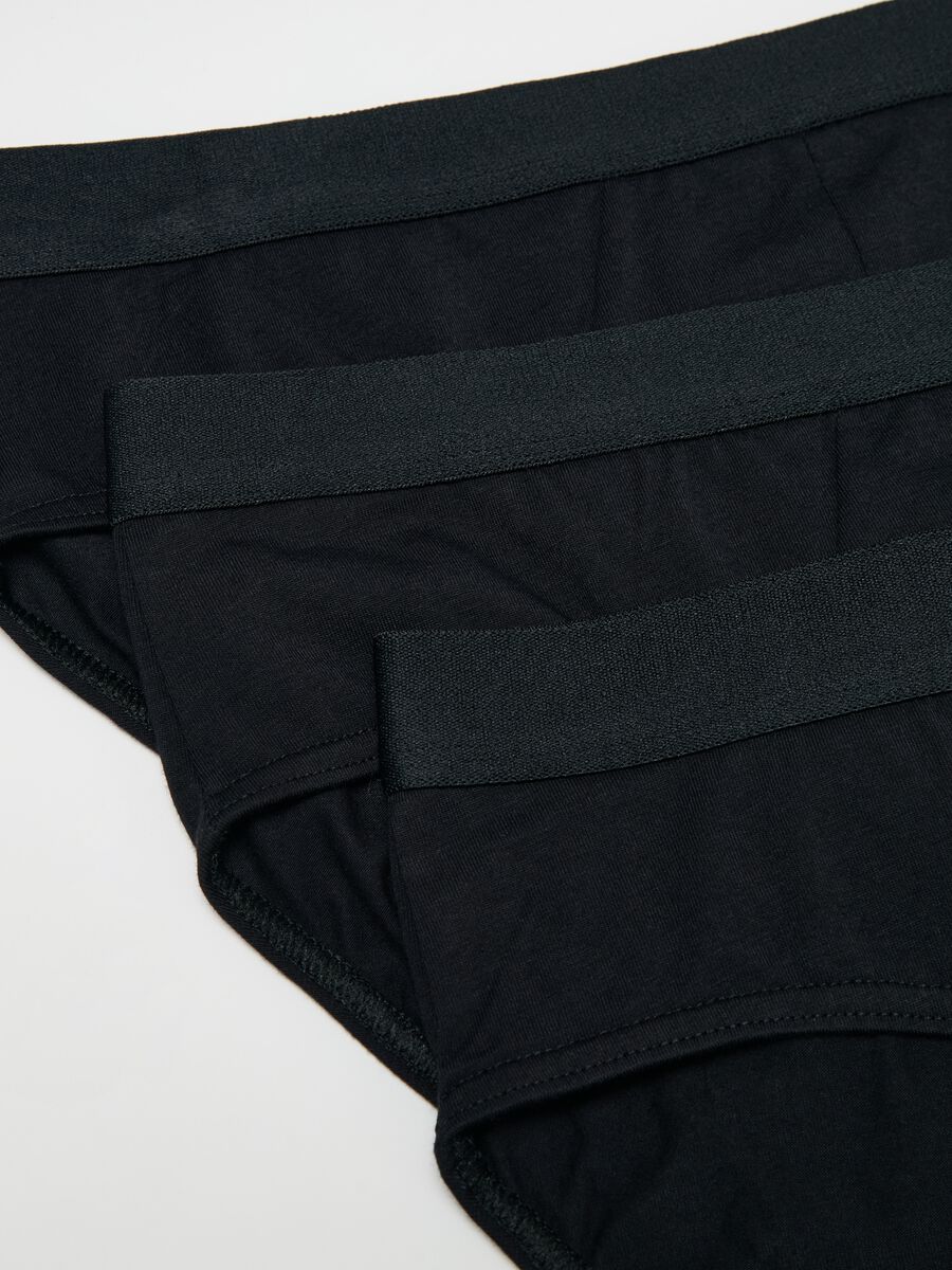 Three-pair pack briefs in stretch cotton_5