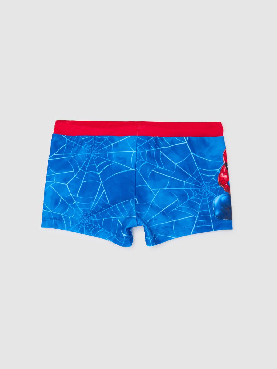 Children's swim trunks with Spider-Man print_1