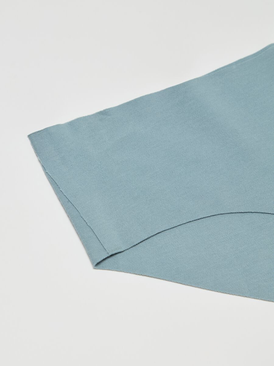 Culotte in cotone stretch con taglio laser_5