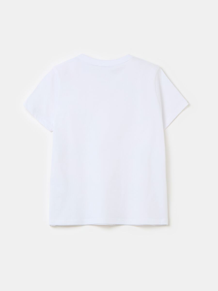 T-shirt girocollo in cotone bio Essential_1
