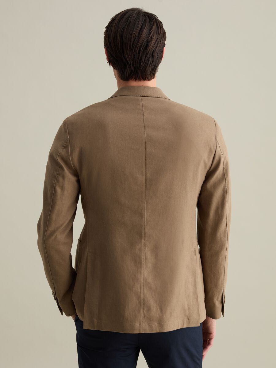 Blazer in linen and cotton_2