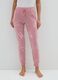 Pink cotton long-sleeved pyjamas_1