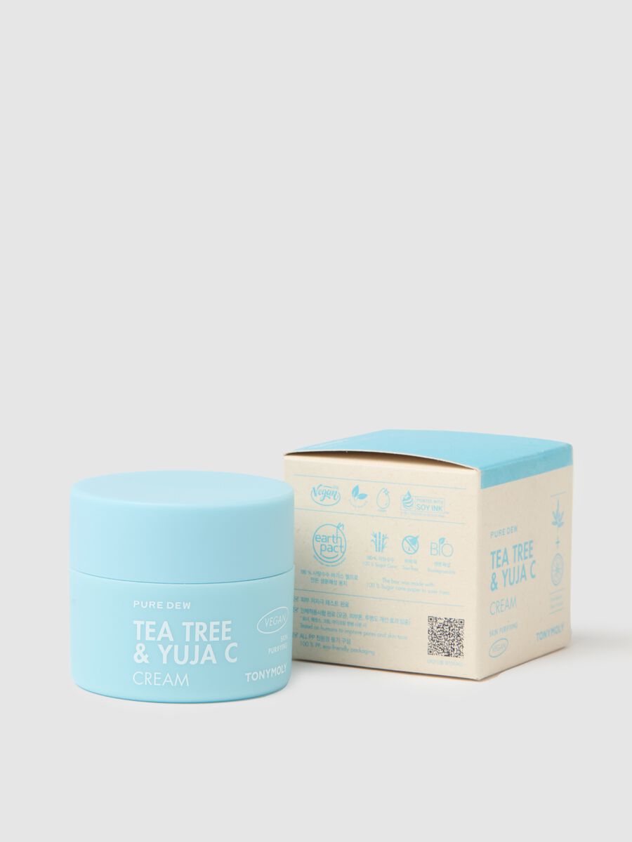 Pure Dew Tea Tree & Yuja C Purifying Cream - Korean skincare_2