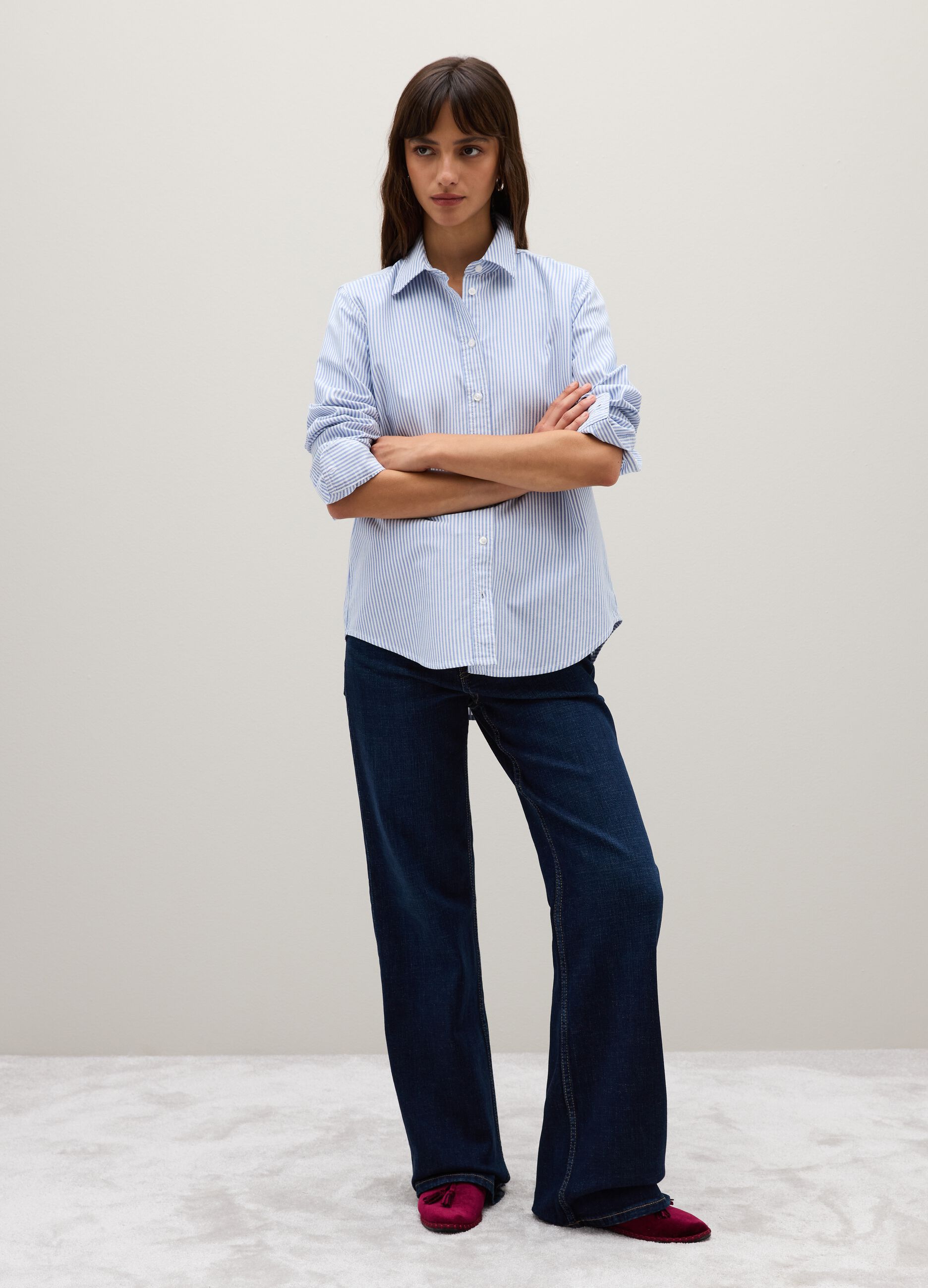 Pure Cotton Multicolour Regular Fit Shirt
