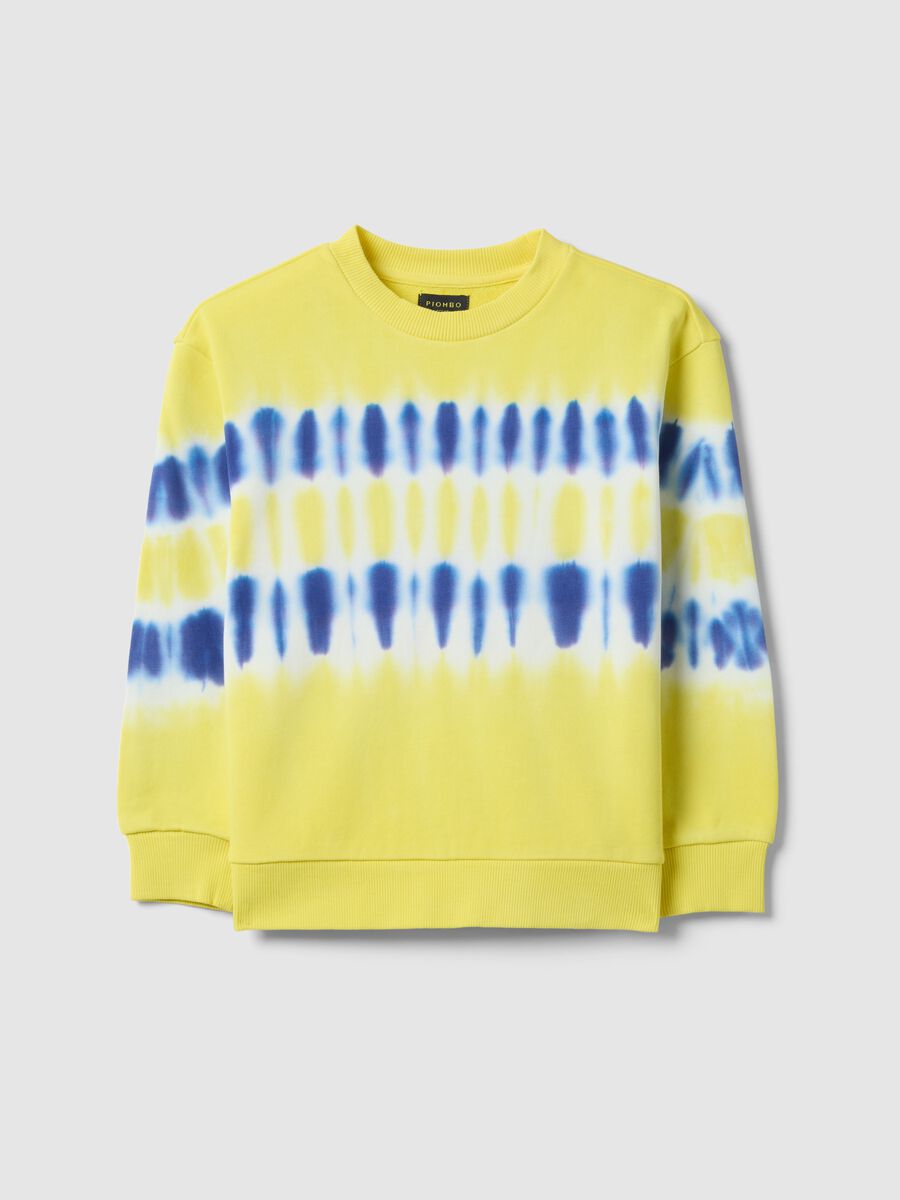 Child's multicolour pure cotton Tie-Dye sweatshirt with regular fit_3