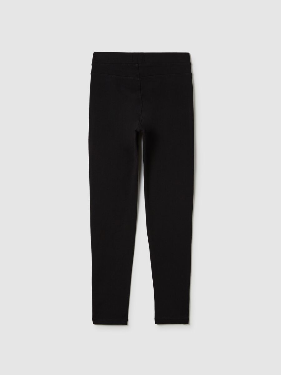 Treggings in cotone stretch _4