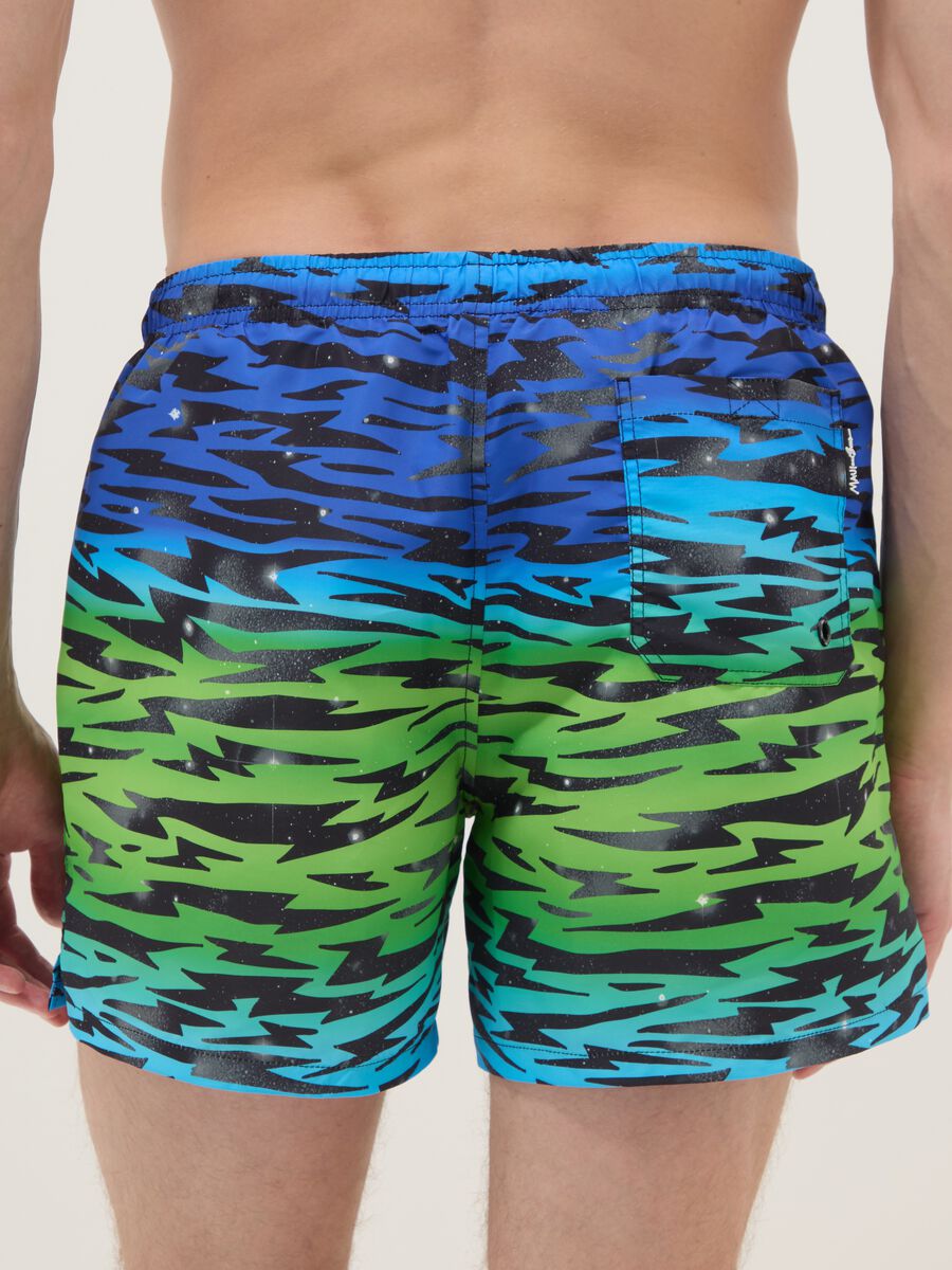 Multicolour patterned swim shorts_2
