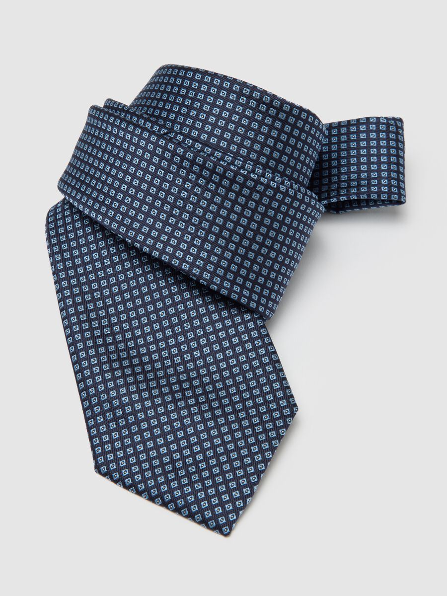 Men's Multicolor Slim Fit Tie_2