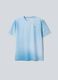 ALTAVIA COURT blue sports T-shirt in stretch technical fabric with tie-dye effect for boys_3