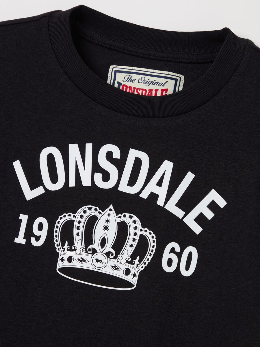 Cotton T-shirt with logo print_5