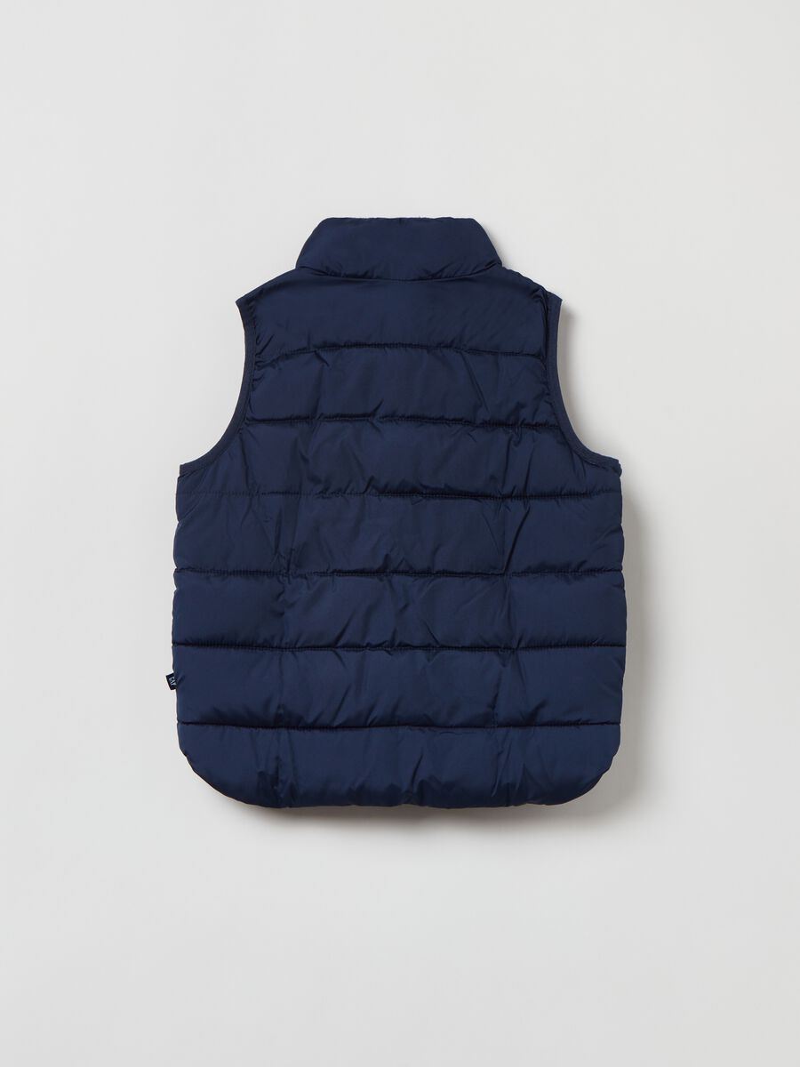 Gilet trapuntato full-zip_2