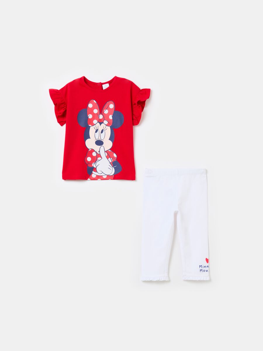 Jogging set with Minnie Mouse print_0