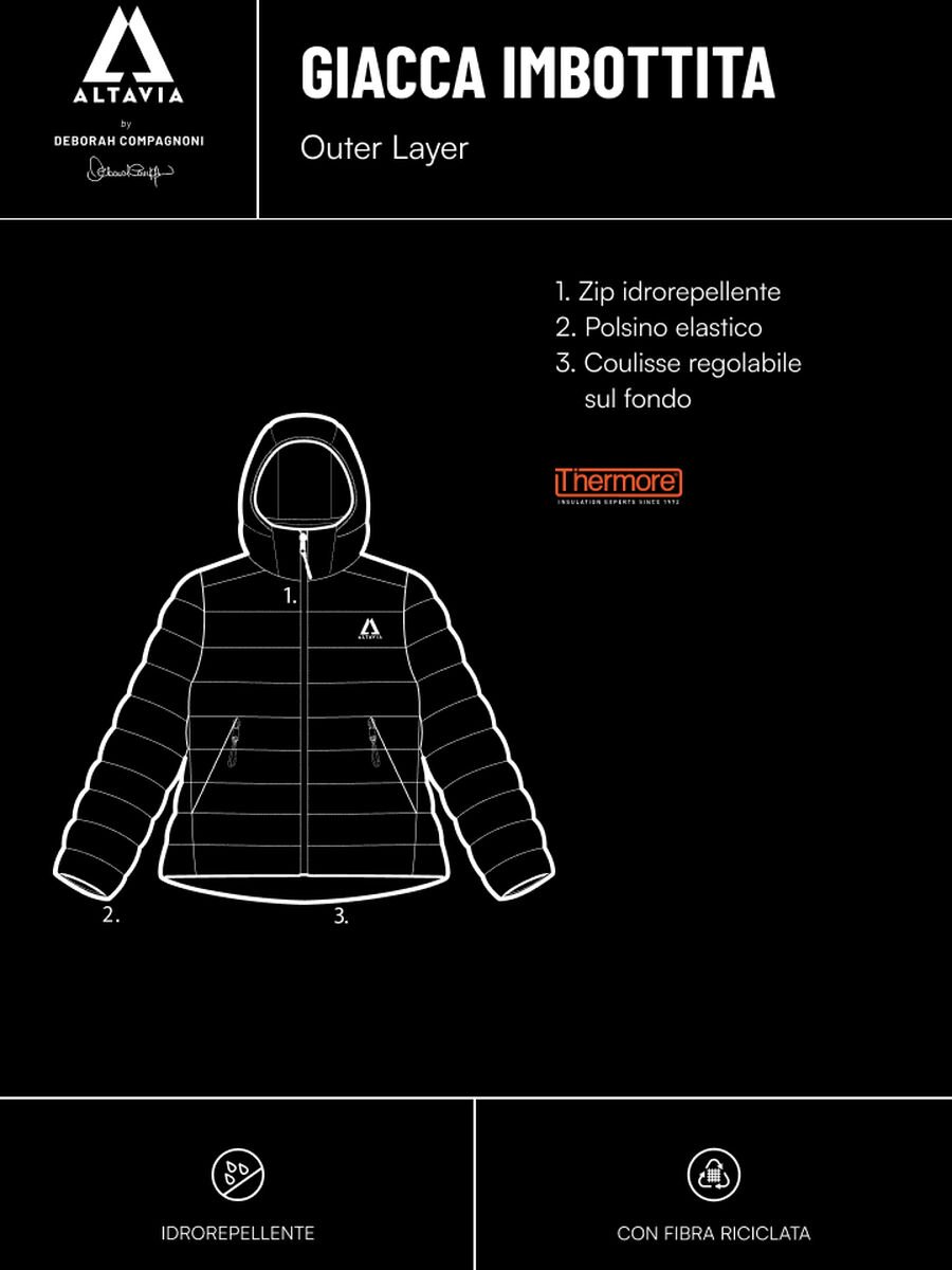 Padded Jacket ALTAVIA WITH DEBORAH COMPAGNONI_2