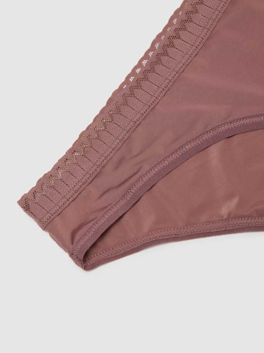 Pink Stretch Fabric Briefs_5