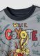 Grey pure cotton Looney Tunes print T-shirt for boys_2