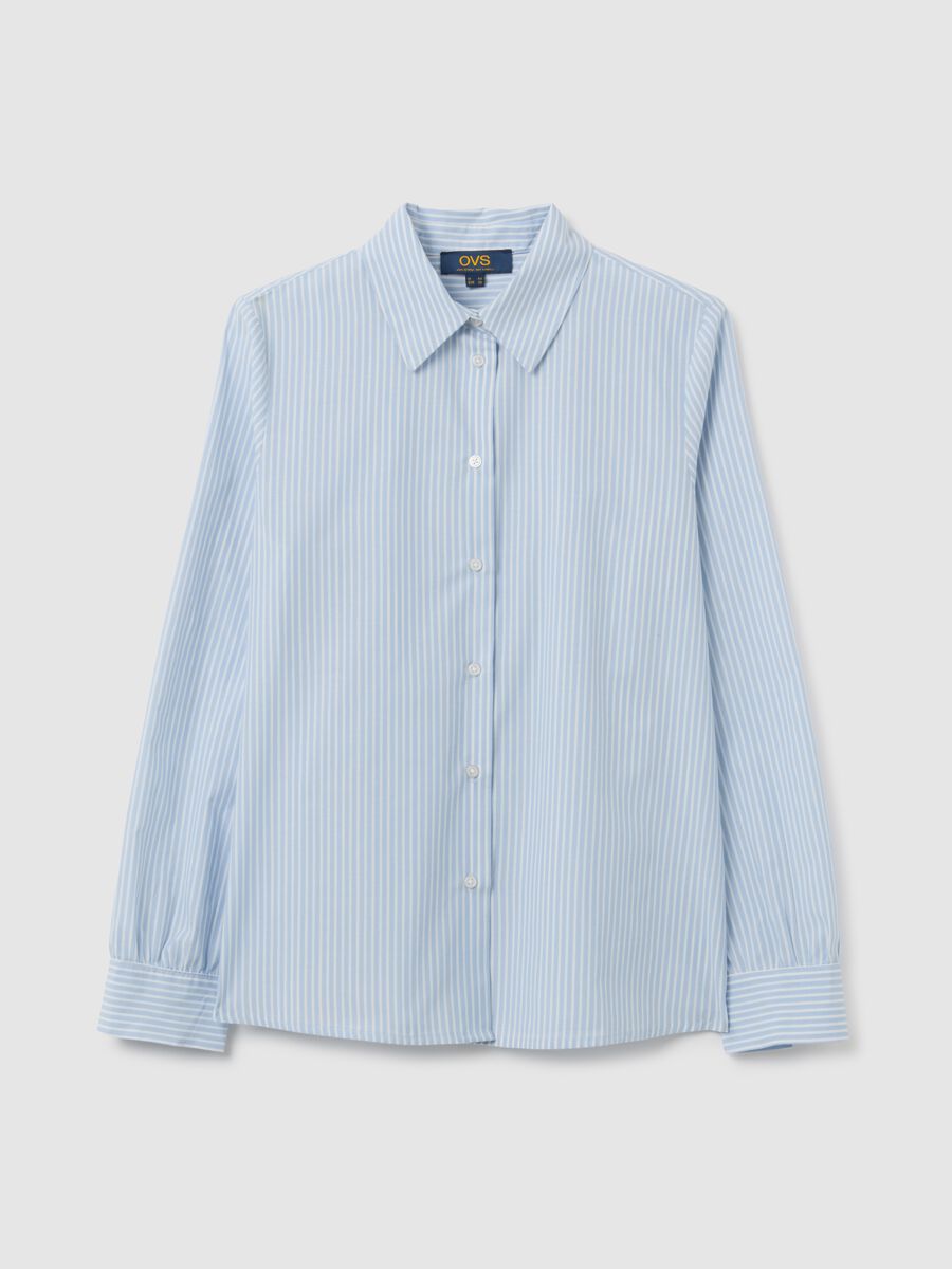 Camicia in misto cotone multicolor slim fit_4