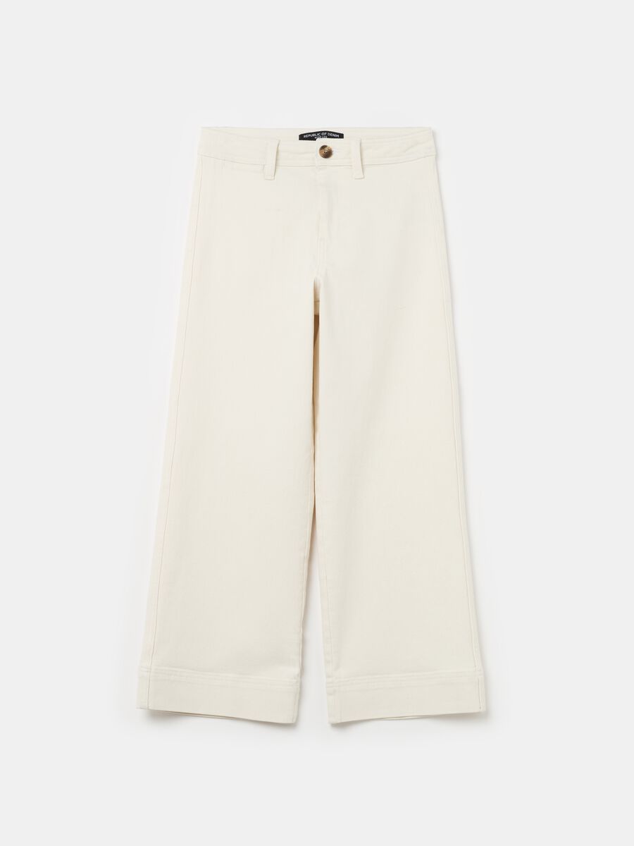 Wide-leg culotte jeans_4