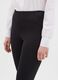 Black Stretch Regular Fit Leggings_3