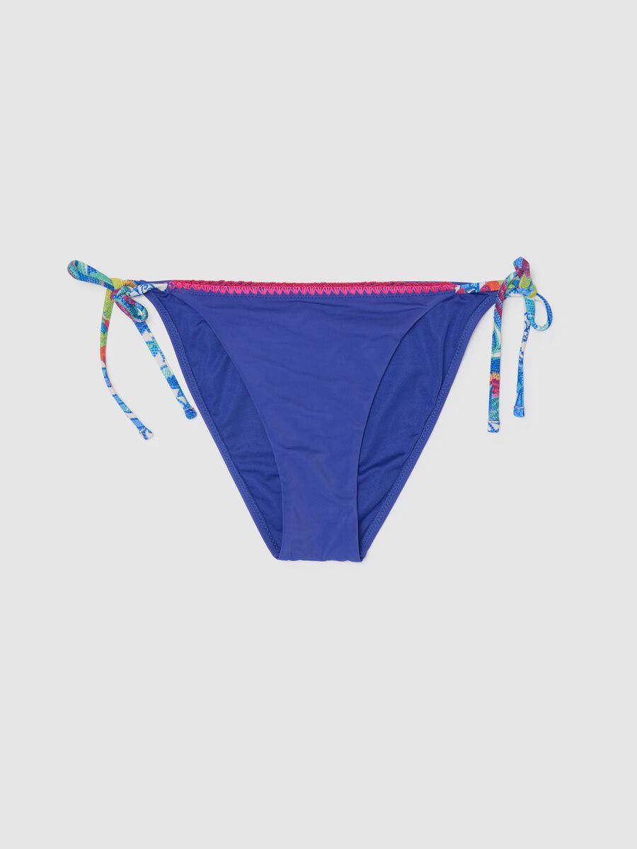 Women's multicolour stretch blend bikini_0