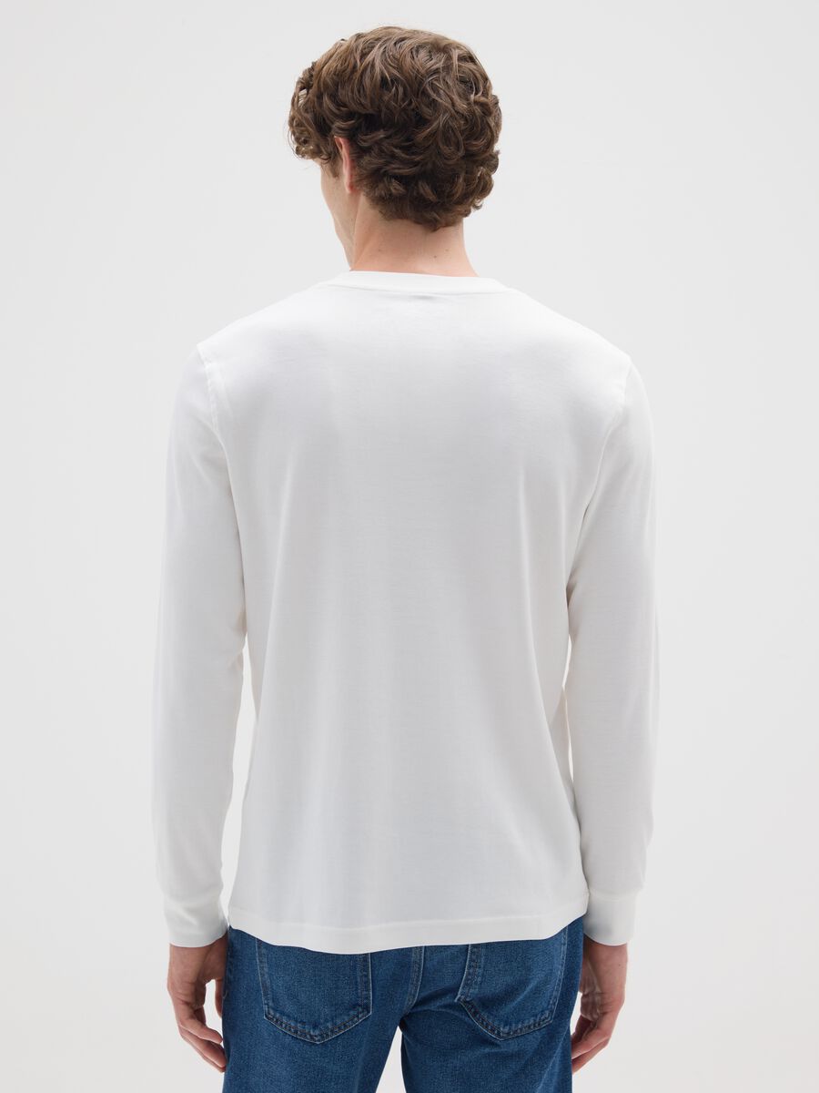 White cotton long sleeve top_2