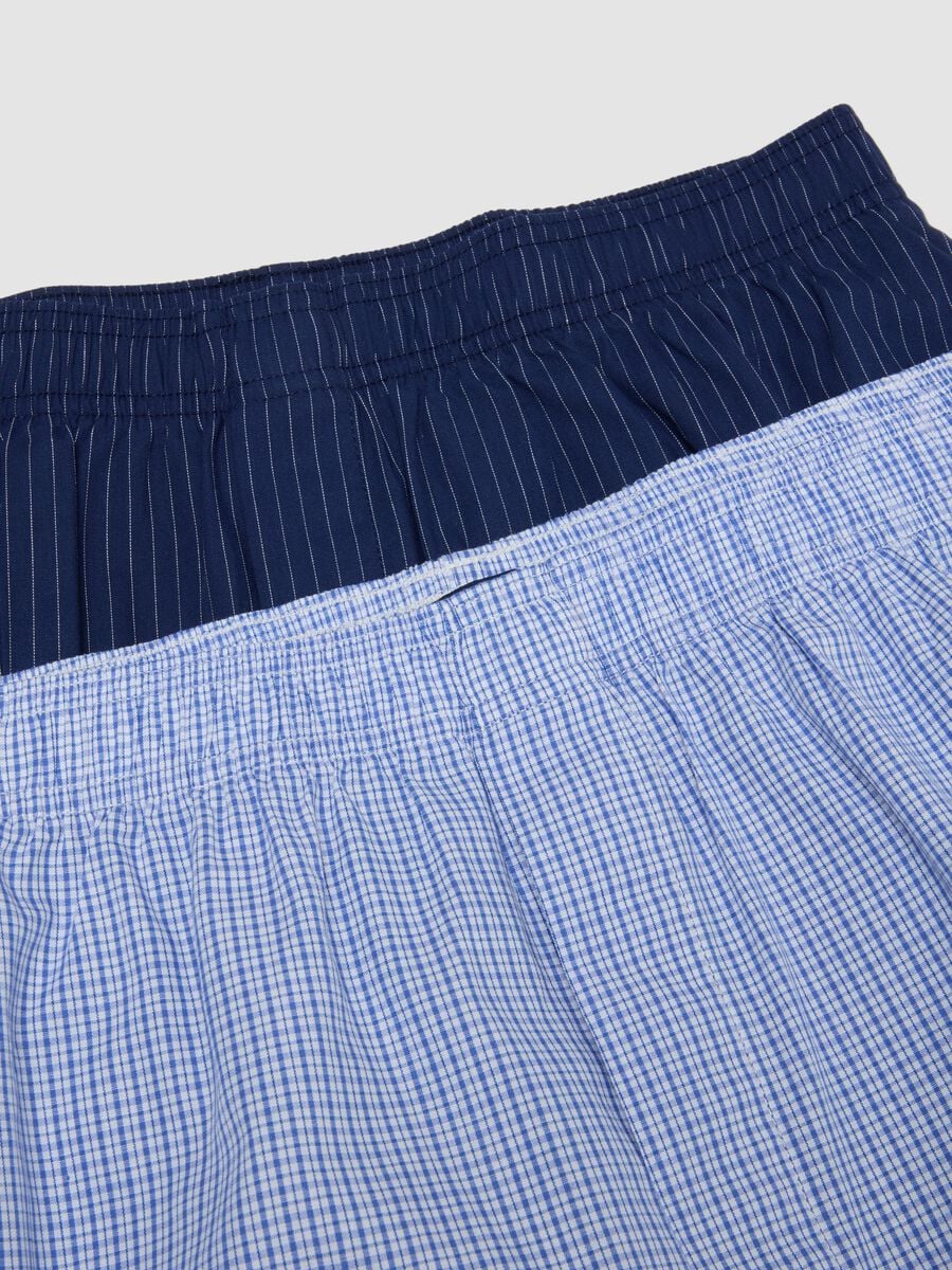 Bipack boxer blu e azzurro in puro cotone organico_5