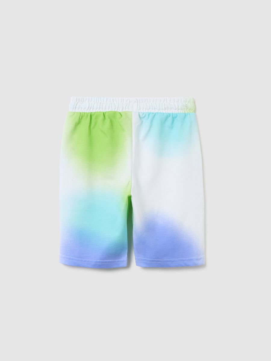 Boys' multicolour regular fit pure cotton shorts_1