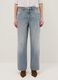 Baggy Jeans in Pure Light Blue Cotton_1