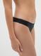 Black stretch blend thong_3