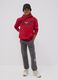 Grey cotton-blend track trousers with Chicago Bulls print_1