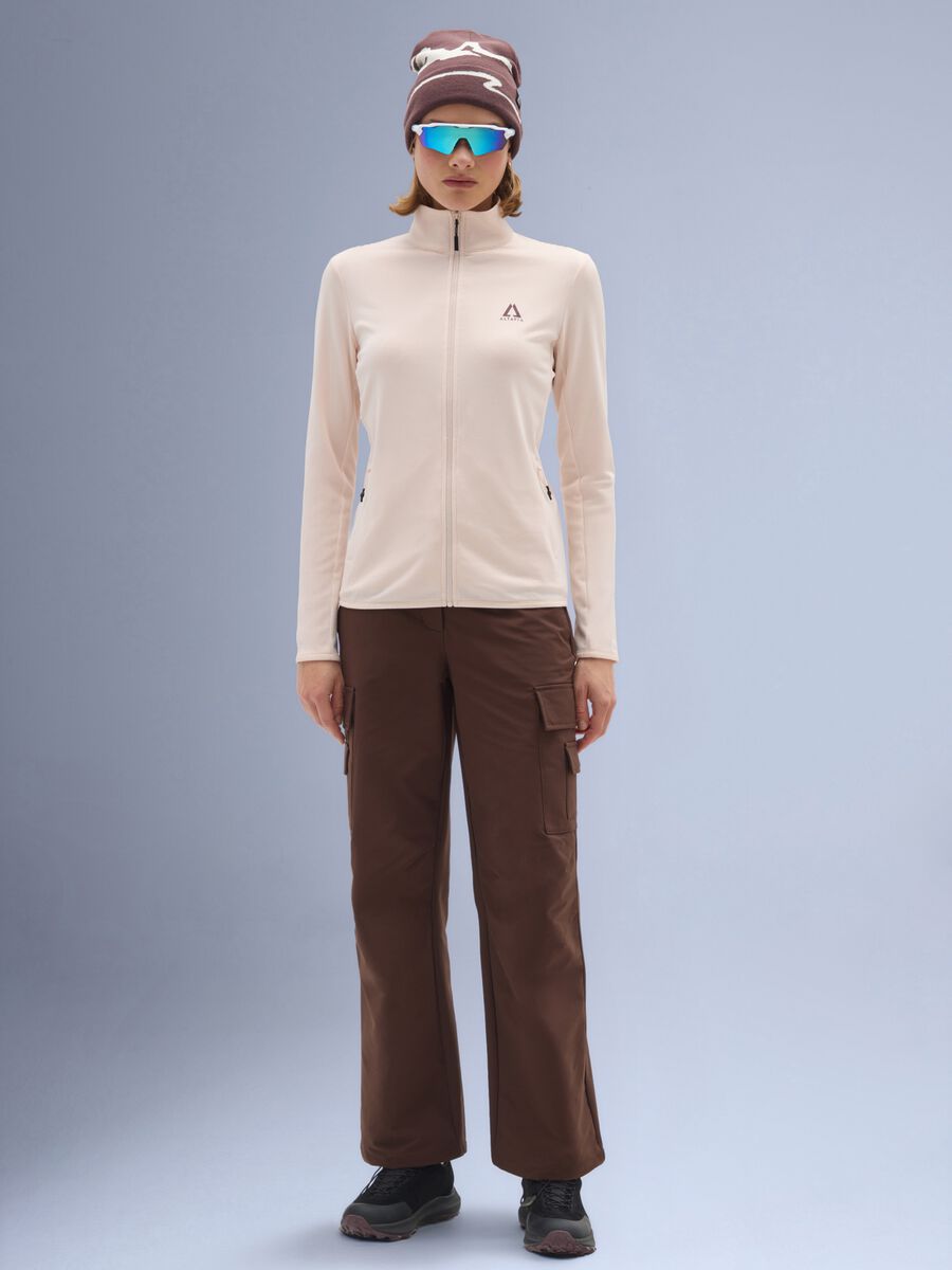 Pile waffle full zip ALTAVIA WITH DEBORAH COMPAGNONI_1