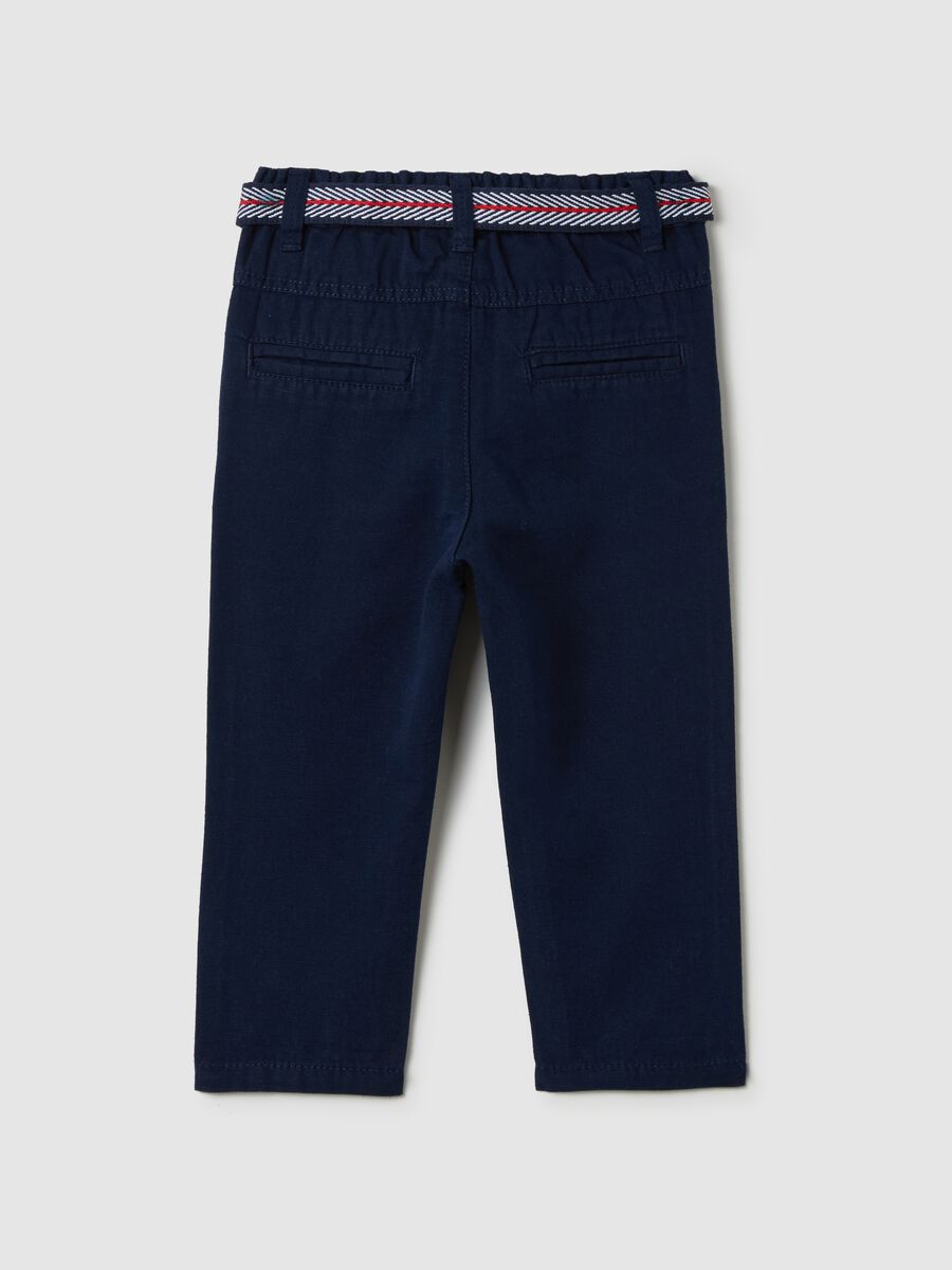 Chino trousers with belt_1