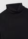 Black Regular Fit Turtleneck_1