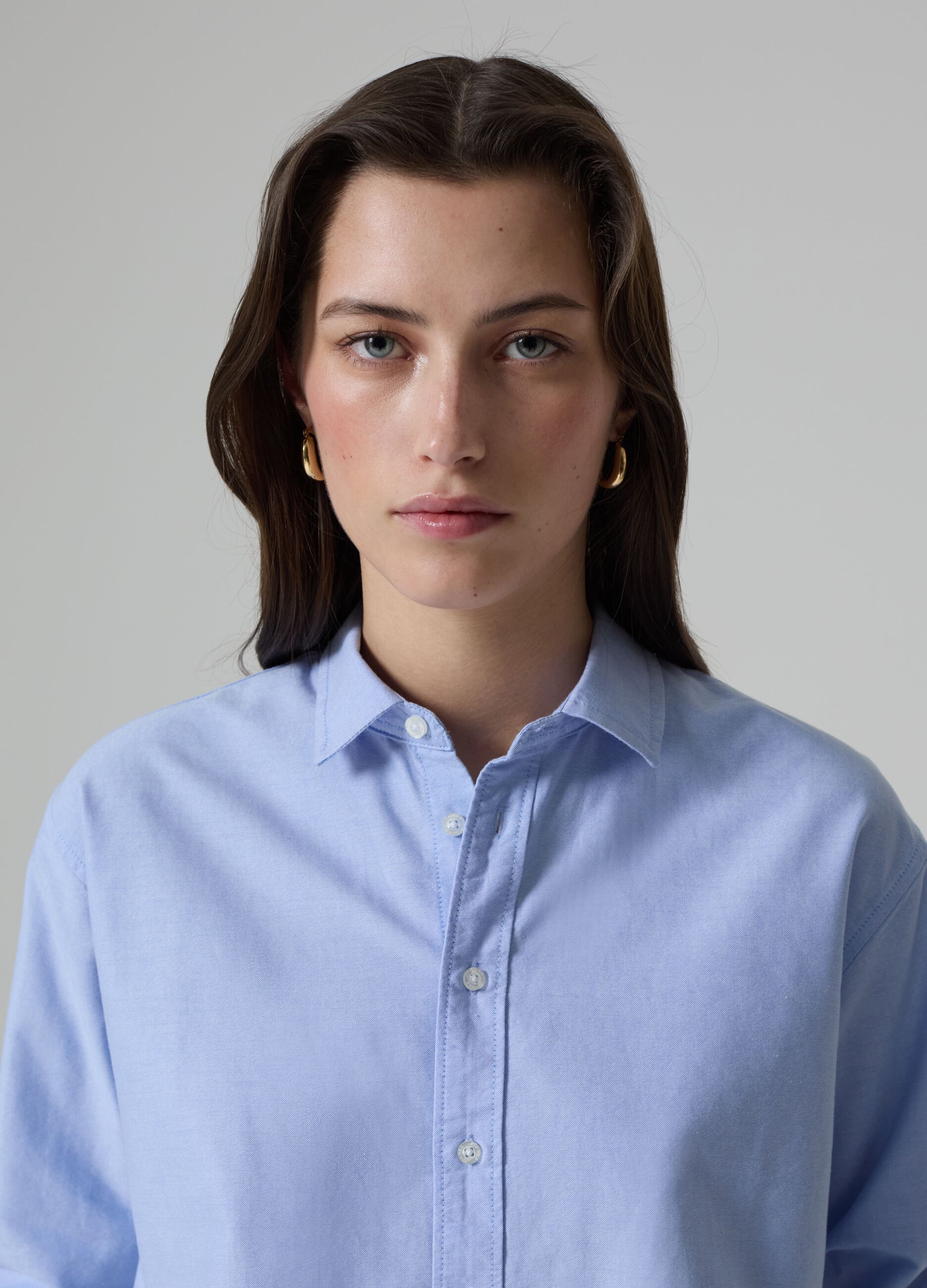 Camicia in cotone oxford