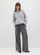 Grey Palazzo Trousers_0