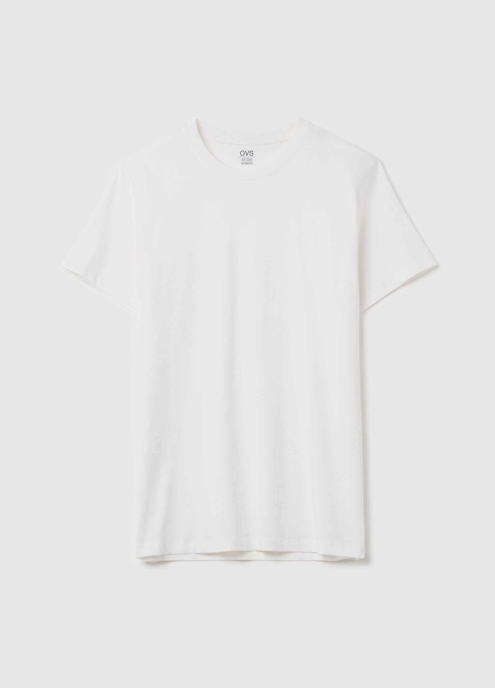 Relaxed-fit T-shirt with round neck