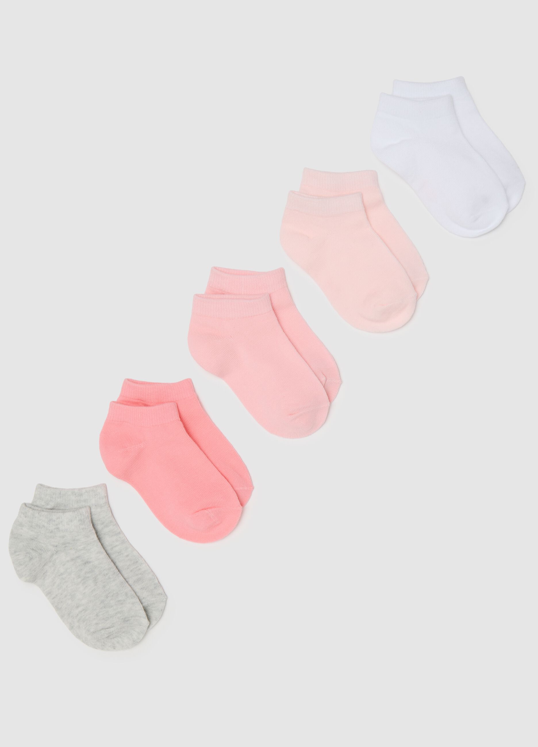 Girls' Multicolour Elastic Cotton Blend Socks