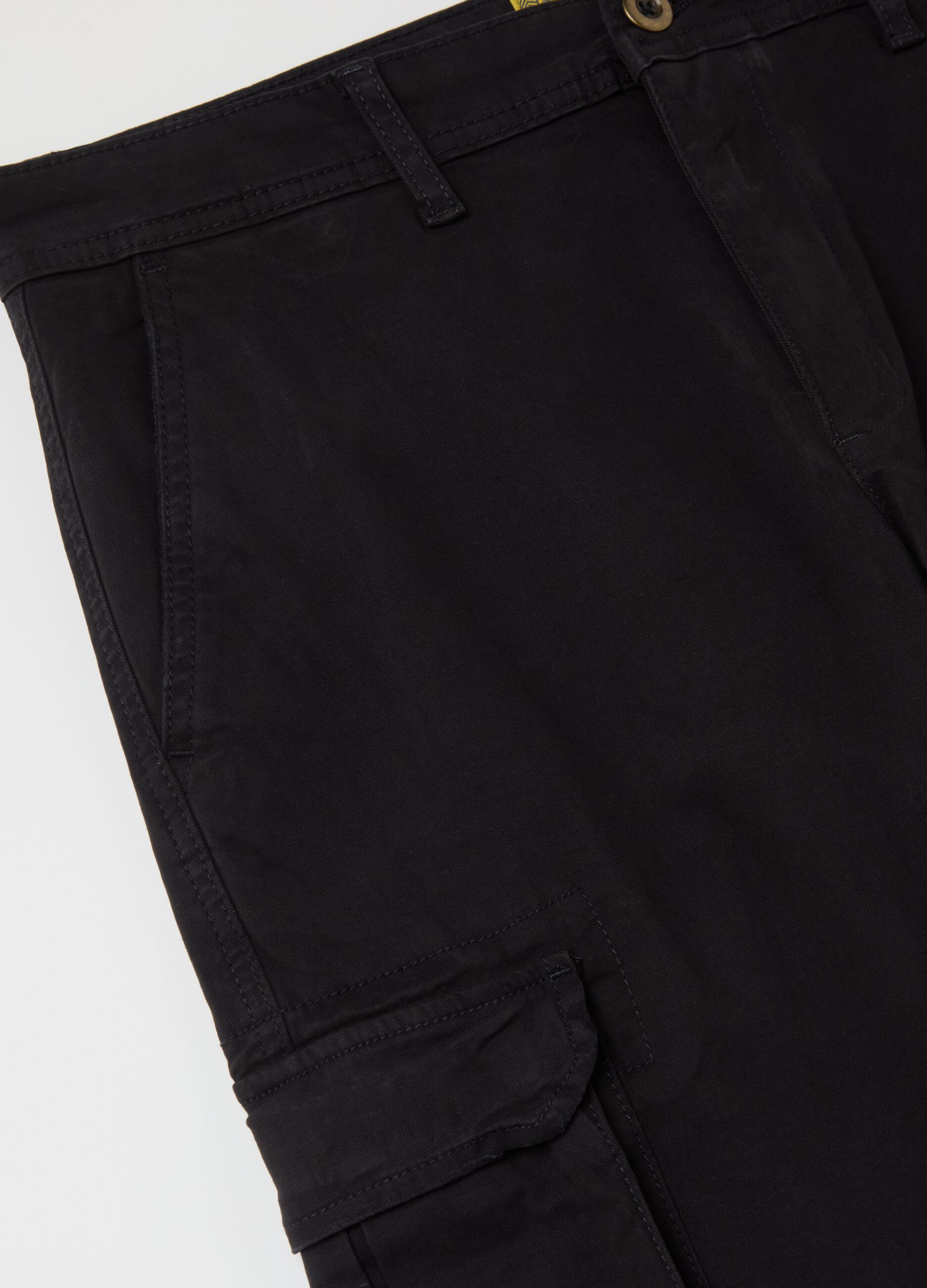 Cargo trousers in twill