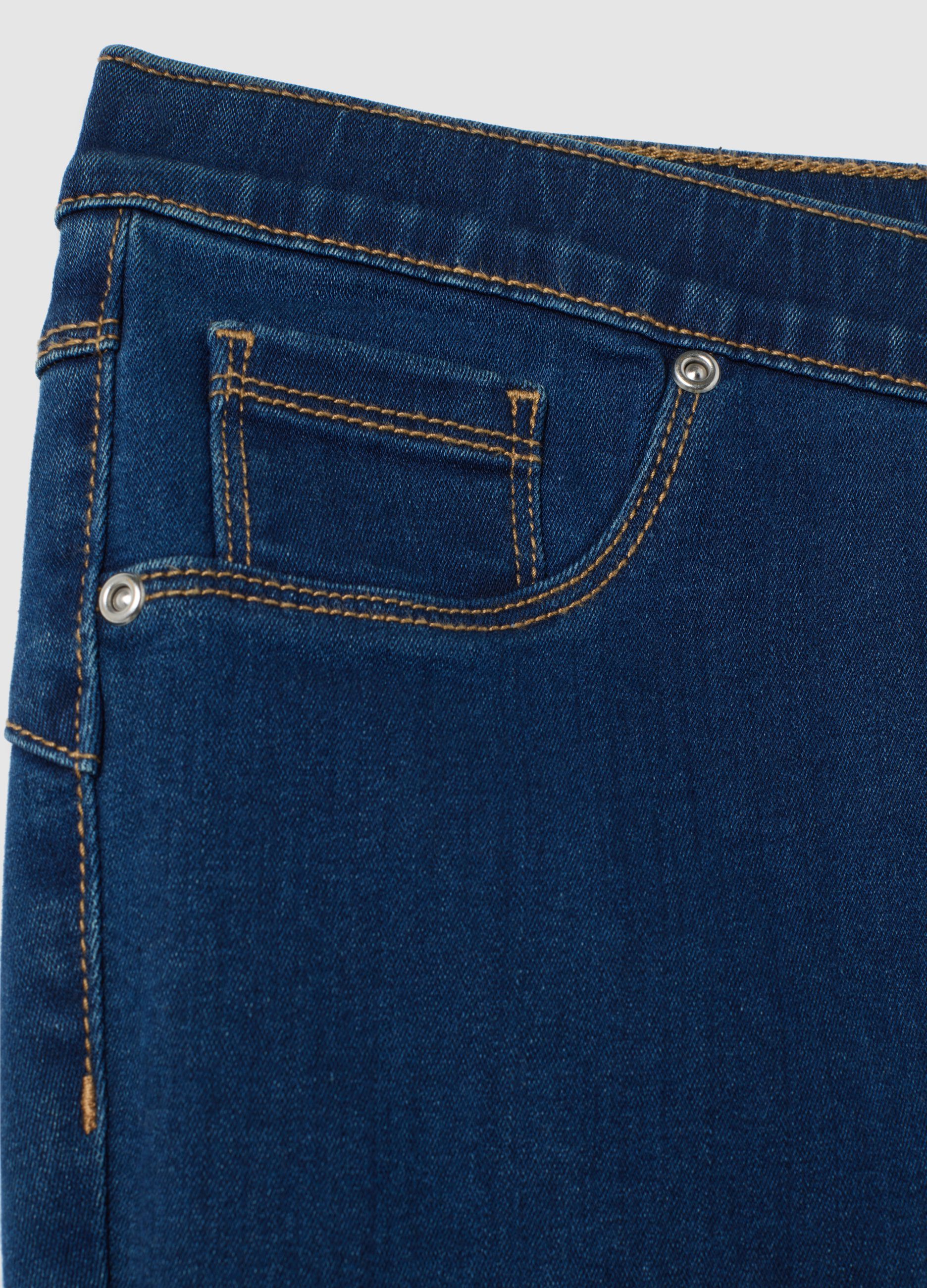 Skinny Fit Blue Denim Jeans