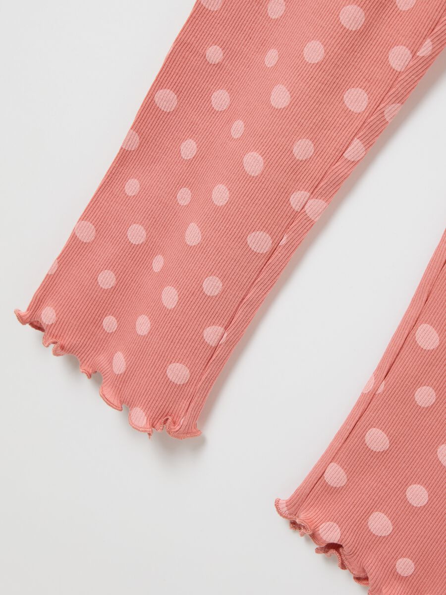 Pigiama in cotone bio stampa "Milk & Biscuit"_3