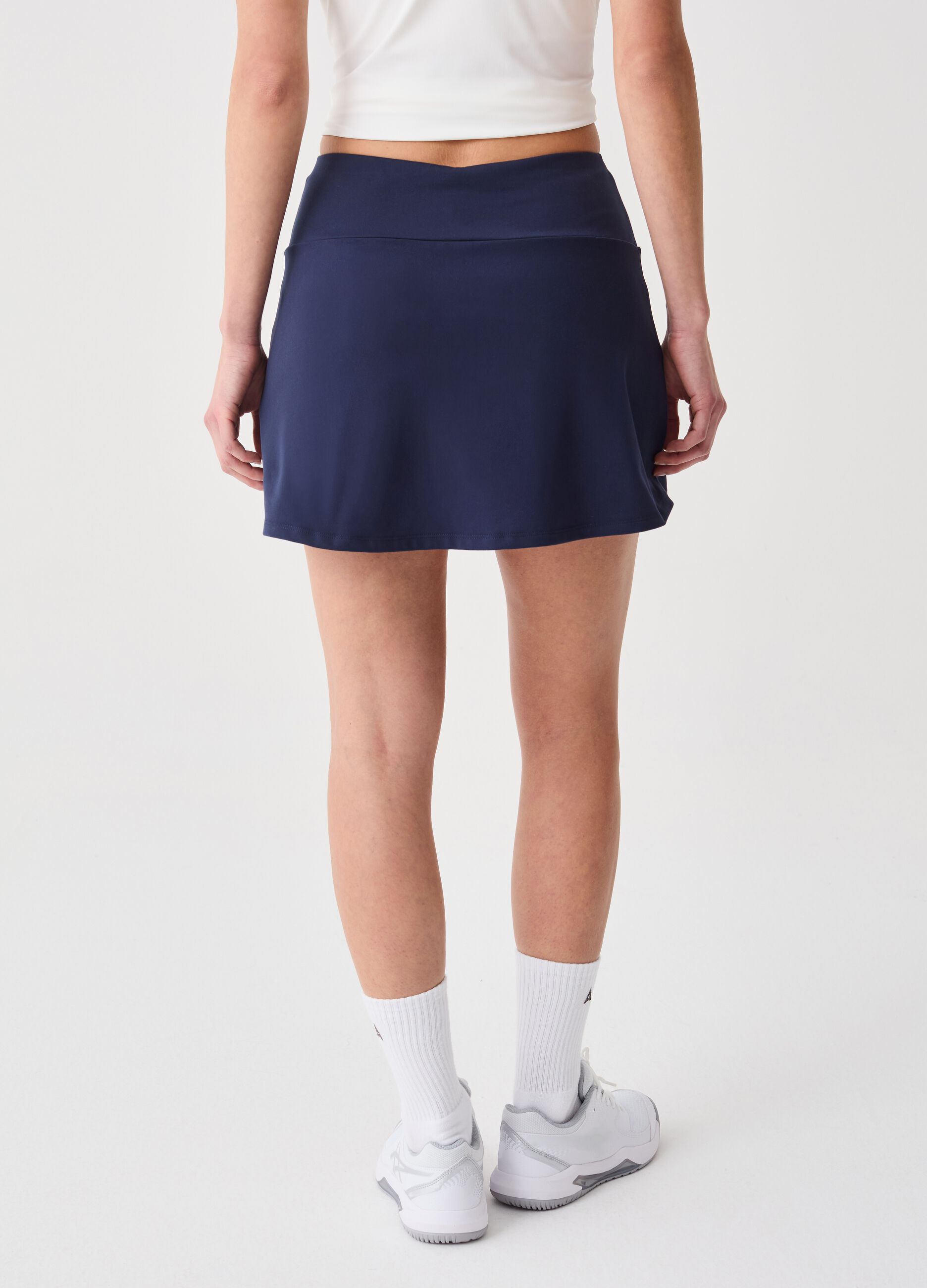 SLAZENGER blue sports skirt in stretch fabric