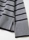 Striped pullover with slits_5