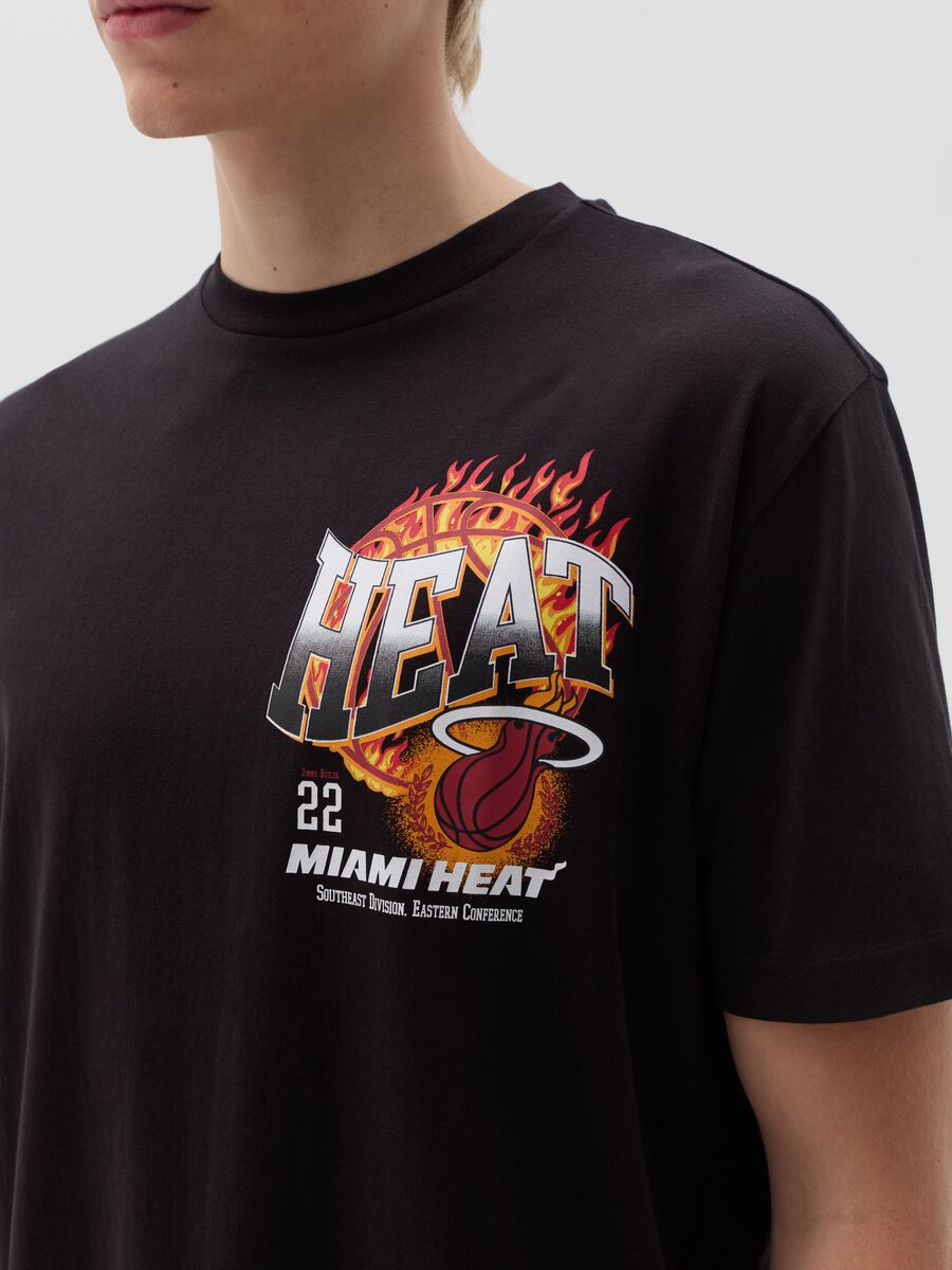 T-shirt with Miami Heats print_2