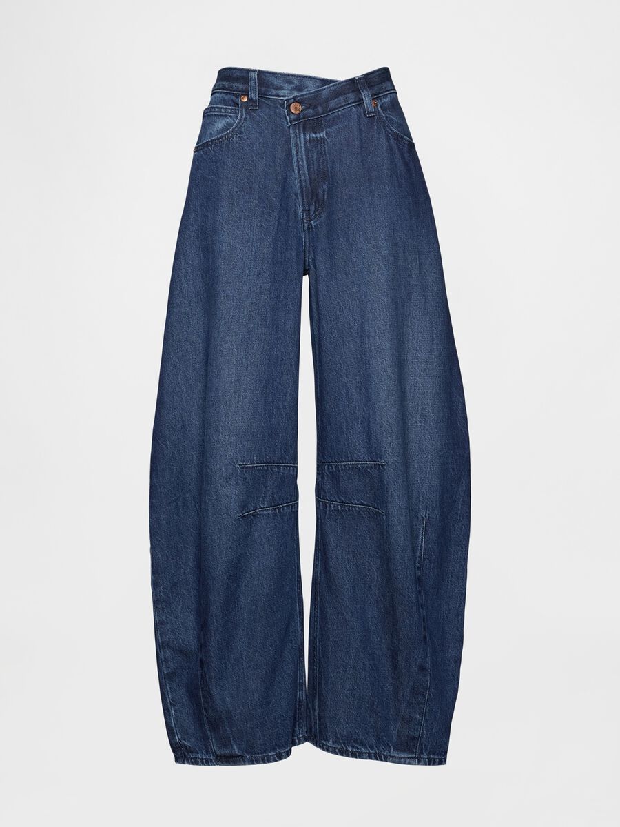 Wide Blue Denim Trousers_6