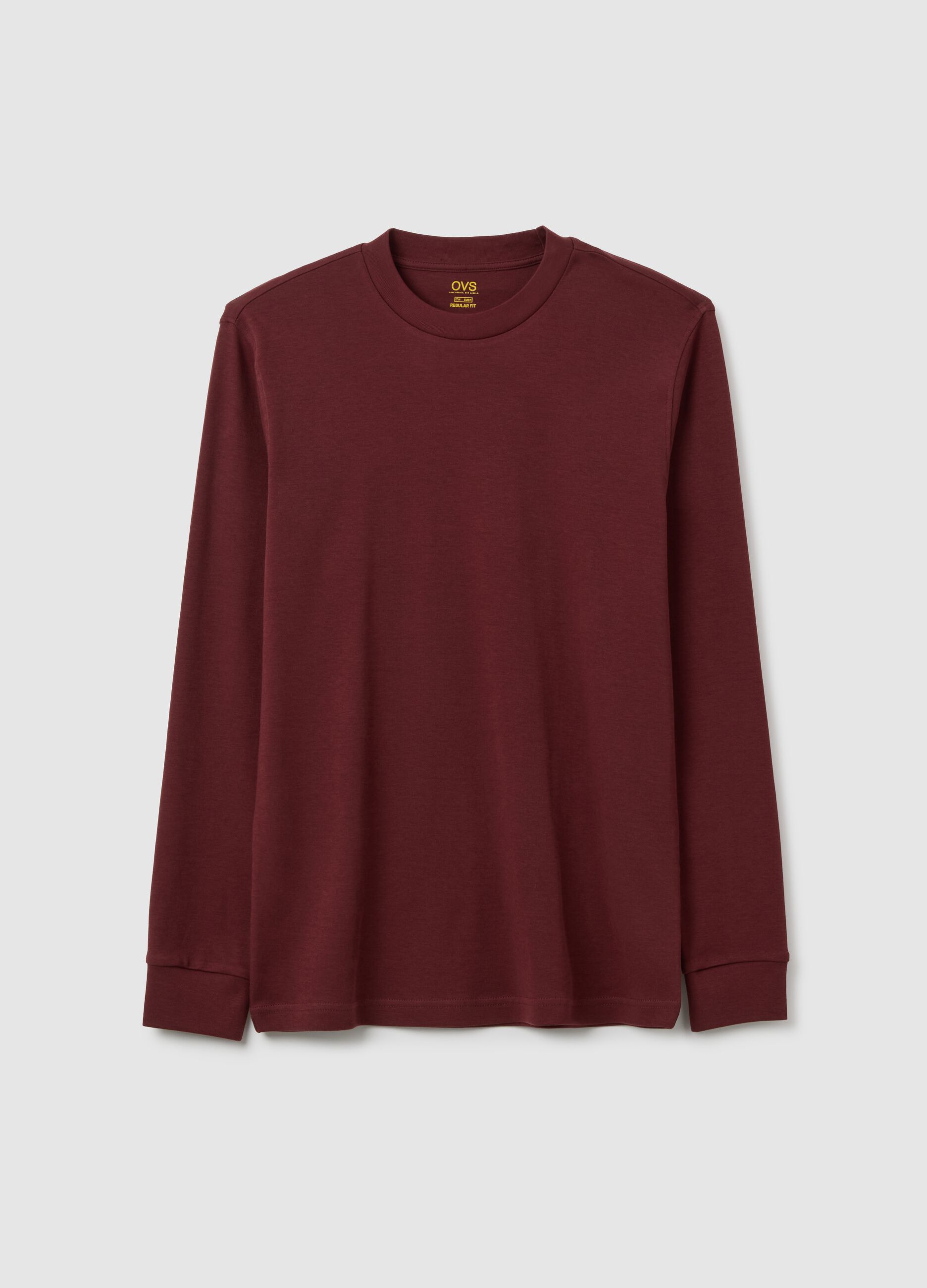 Boy's long sleeve shirt in pure pink cotton