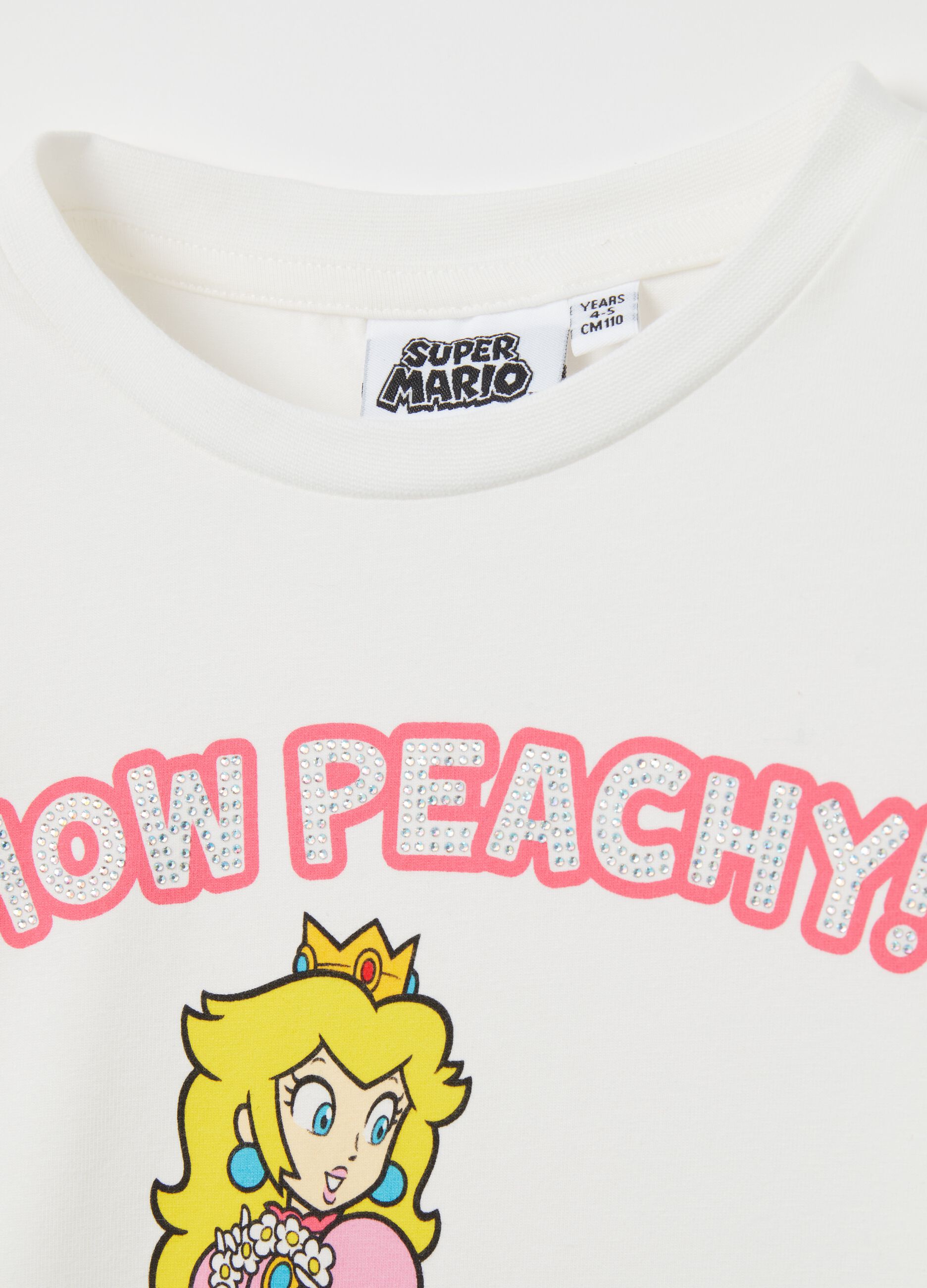 Super Mario™ Peachy T-shirt with long sleeves