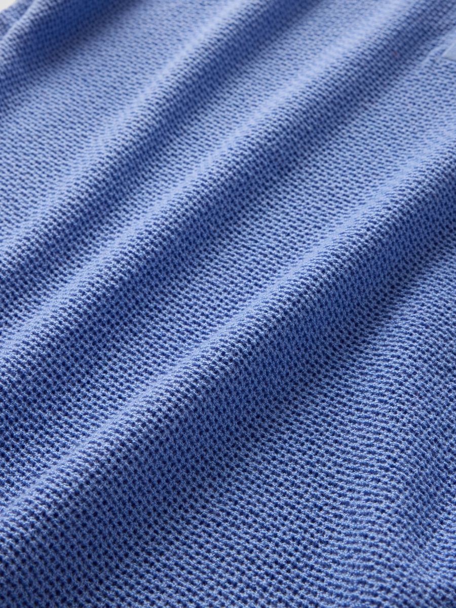 OVS Light Blue Short Sleeve Polo_4