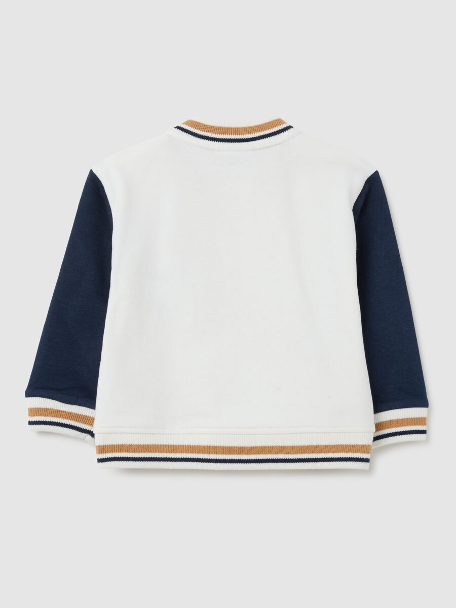 White pure cotton baby sweatshirt regular fit_1
