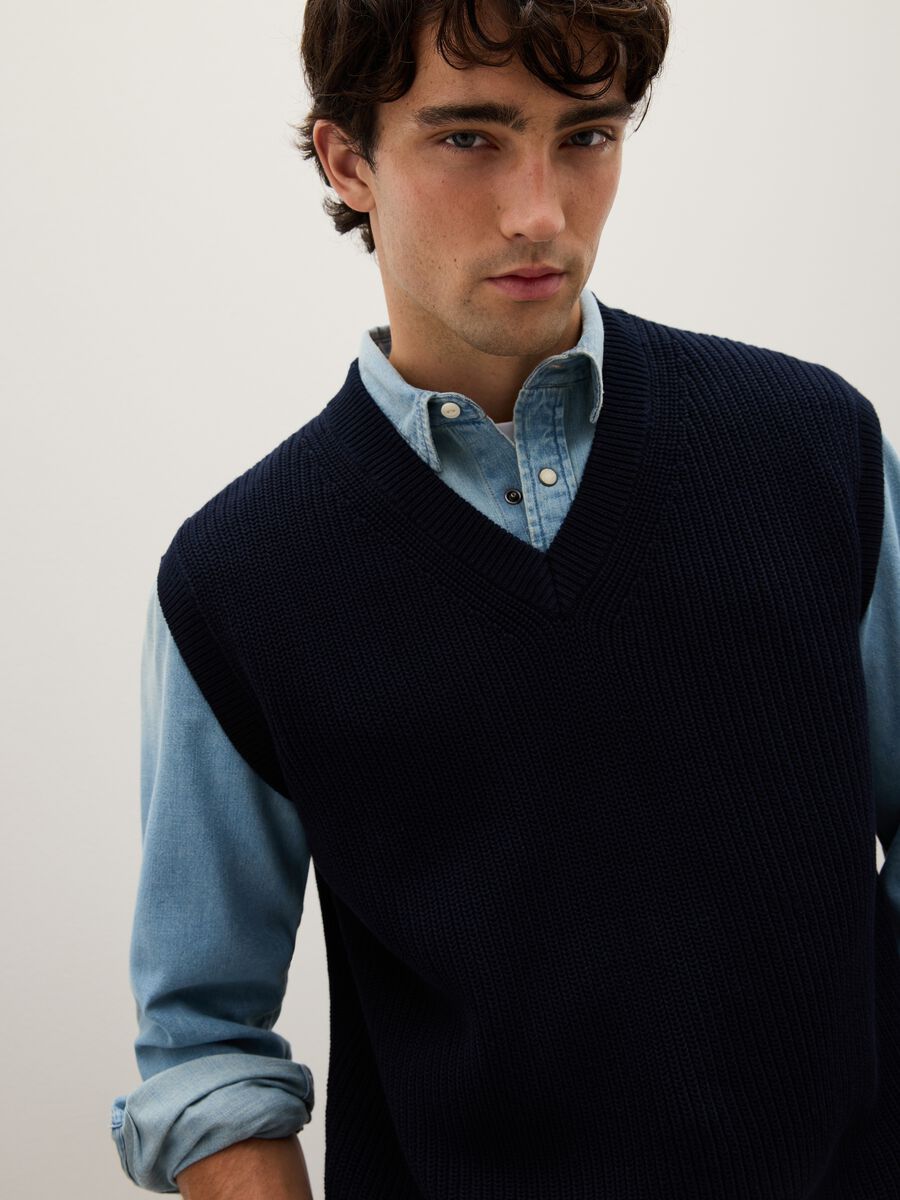 Cotton Blue Sweater_0