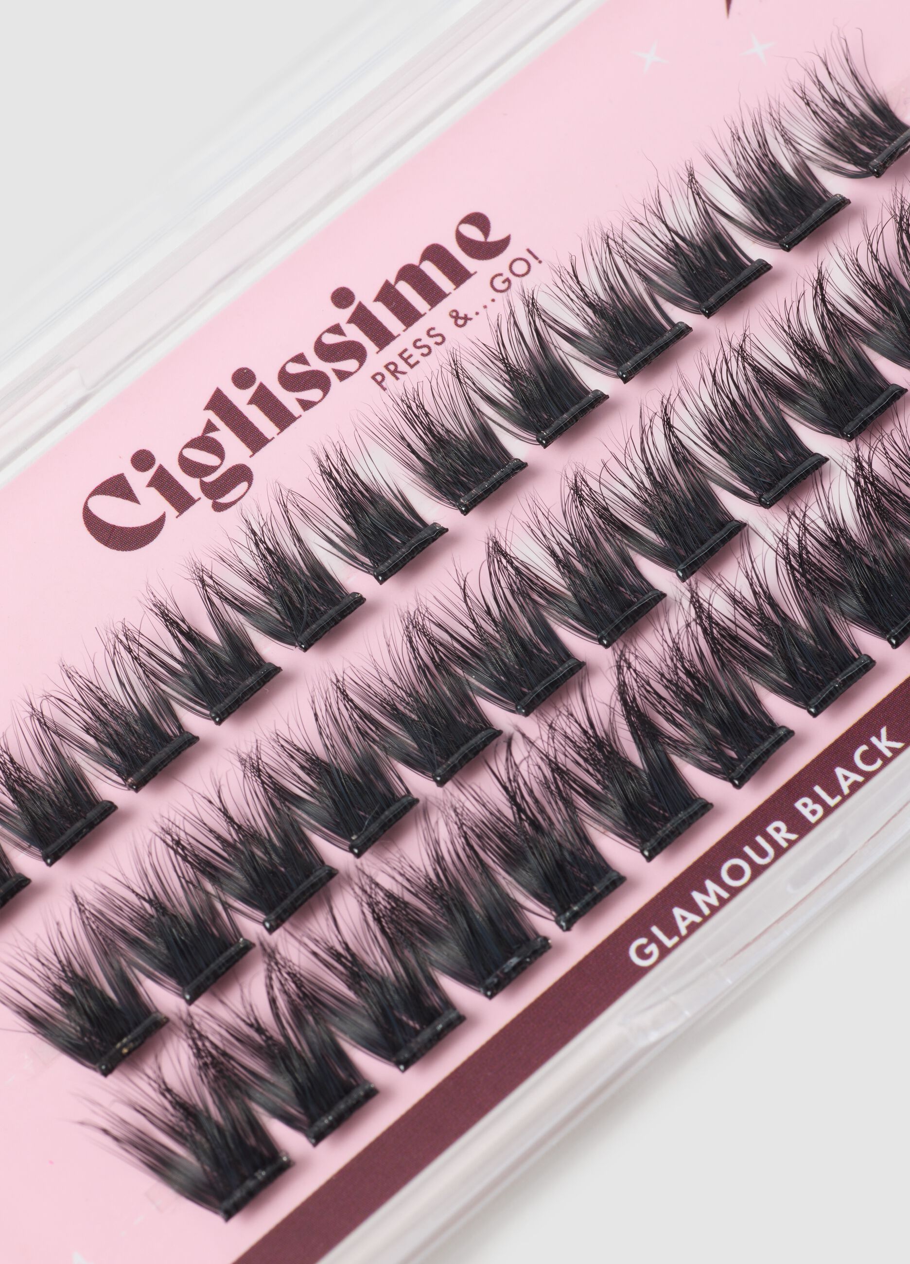 Confezione di Ciglia Press&GO stile Glamour Black