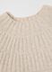 Girl's Beige Regular Fit Jumper_3